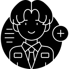 New Account Icon Vector Element
