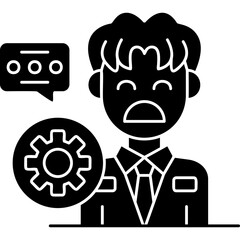 Conversation Icon Vector Element
