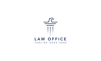 Law and Justice Logo Design for Advocates