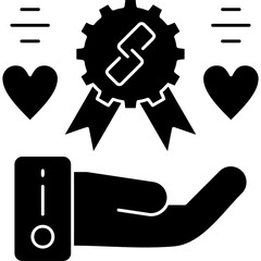 CRM Icon Vector Element