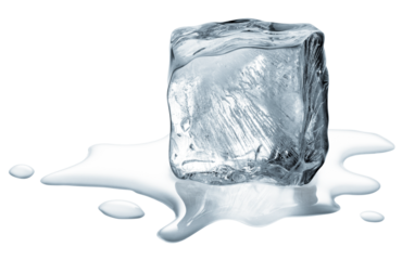 ice cube melting