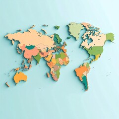map of the world