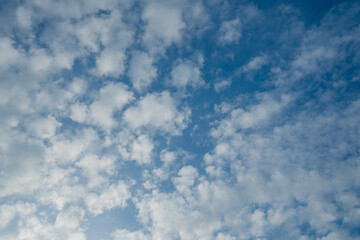 Sky Blue,Cloud Background,white clouds floating on blue sky in beautiful morning.