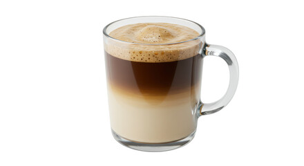Isolated Coffee Cup with Two Layers