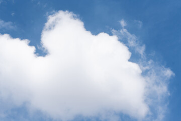 Sky Blue,Cloud Background,white clouds floating on blue sky in beautiful morning.