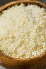 Organic Raw White Parmigiano Reggiano Parmesan Cheese