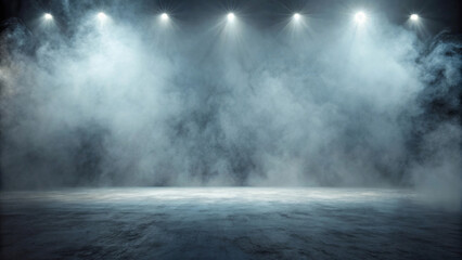 Misty Minimalist Background with Ethereal 3D Design Style