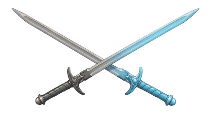Isolated Crossed Swords