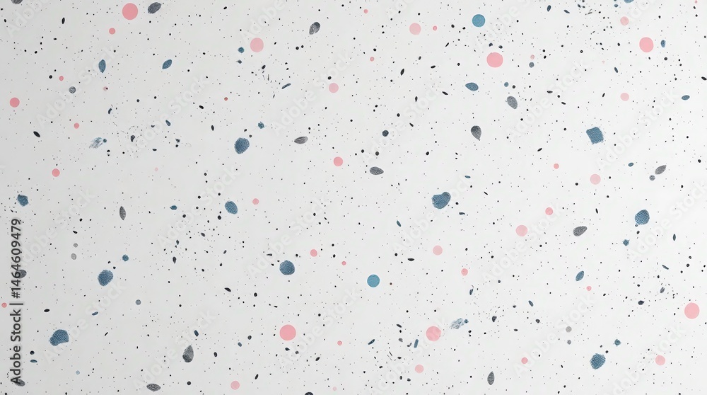 Poster colorful speckled surface showcasing playful patterns in a bright and unique design