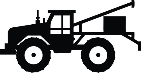 Advanced AGCO RoGator Applicator Vehicle for Precision Farming and Crop Management