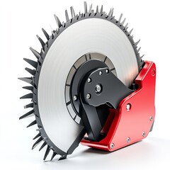 Industrial saw blade cutter machine tool equipment with sharp teeth for cutting metal and wood work
