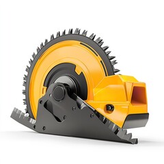 Explore the power of yellow circular saw for woodworking and construction projects with precise cutting