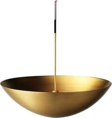 Gold Incense Burner Bowl