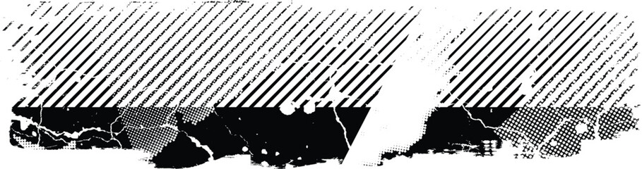 Grunge textured banner with rough edges. Speckled texture. Overlay grunge texture . Simply place texture over any object to create grunge effect . Banner with scratched surface for your design. 