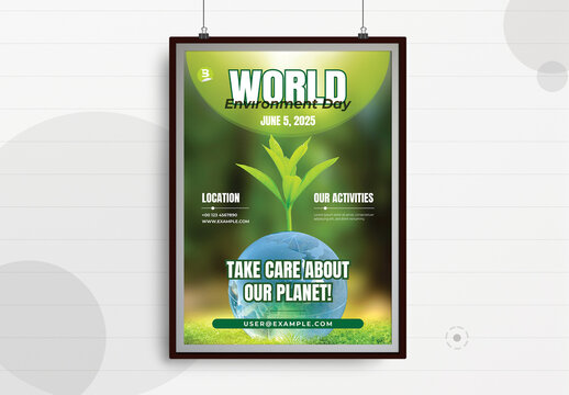 World Environment Day 2025 Poster Design