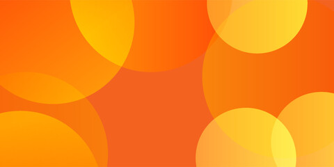 Minimal geometric background. Orange elements with fluid gradient. Dynamic shapes composition. modern vector ilustration for your business.