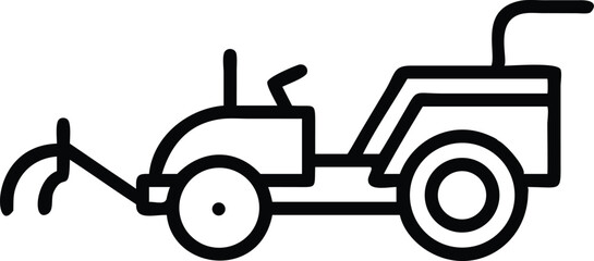 Cultivator Tractor for Efficient Soil Preparation and Modern Agricultural Farming