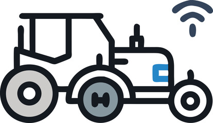 GPS Controlled Tractor for Precision Farming and Automated Agricultural Operations