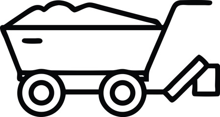 Modern Manure Spreader for Efficient Agricultural Fertilization