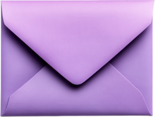 Lavender Colored Envelope for Correspondence