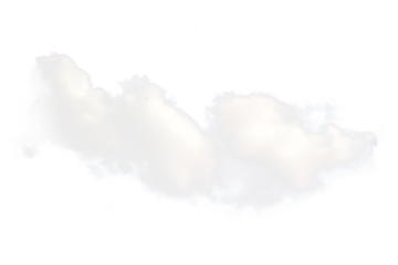 white cloud or smoke on white background