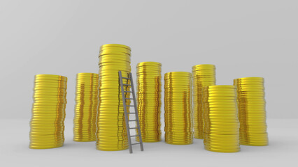 Accumulated money