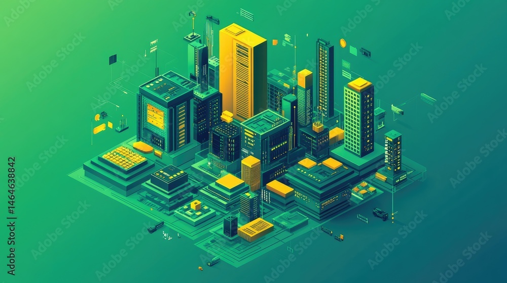 Poster it infrastructure stack visualized with hardware, os, middleware, and application layers