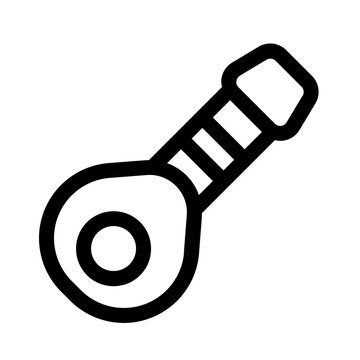 gambus icon with line style, perfect for user interface projects