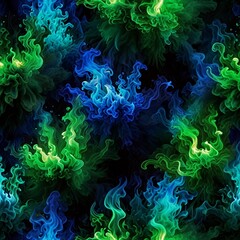 Dark green background and pattern