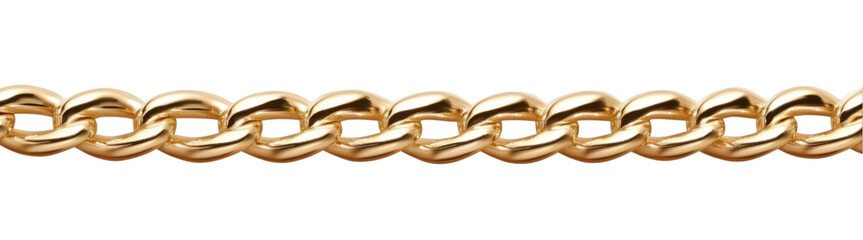 Fototapeta premium Gold chain link luxury jewelry design