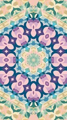 digital art in the form of a kaleidoscope