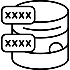 Data Masking Icon