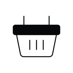 Shopping Basket Icon vector