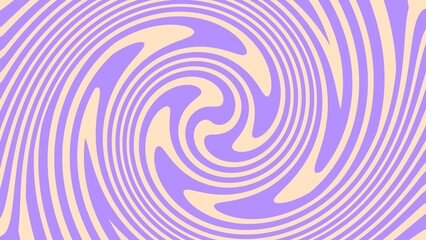Purple and beige wave line abstract background