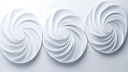 Obraz premium Harmony in White