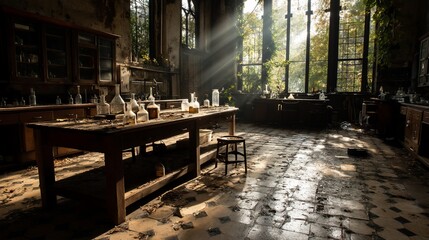 Sunlit Ruins of a Forgotten Lab