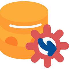 Database Rollback Icon