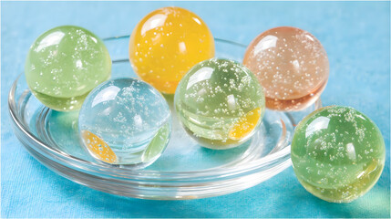 textures filled with randomly assigned colors