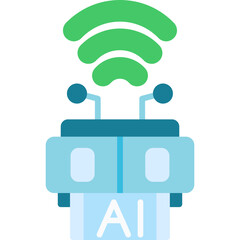 Wireless Robot Control Icon