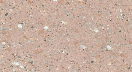 Pink Terrazzo Texture: Seamless Stone Surface