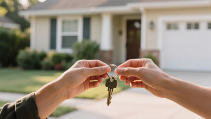New Home Keys  Handing Over the Keys to Your Dream House