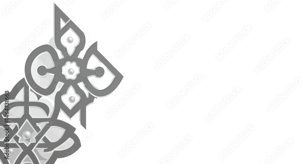Poster grey abstract geometric pattern background design