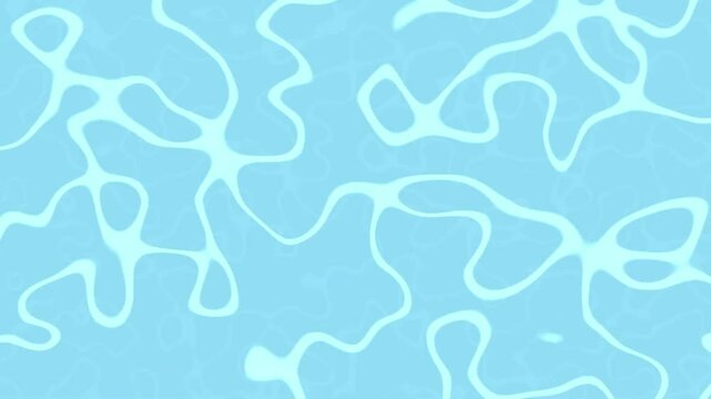 Ocean Hammerhead Shark Silhouette Aquatic Life Blue Water Background Design Art