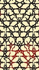 Naklejka premium Vintage Japanese-style ornament