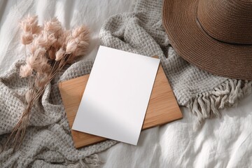 Blank sheet, cozy textiles