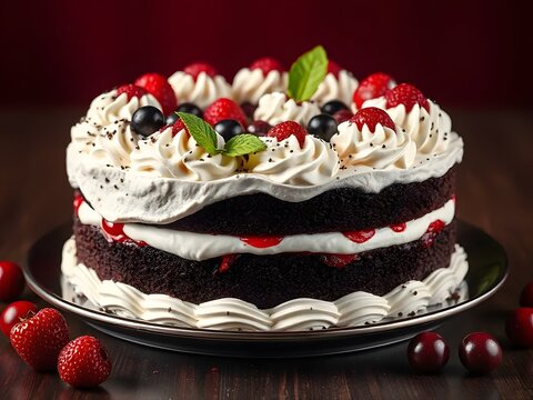 black forest cake