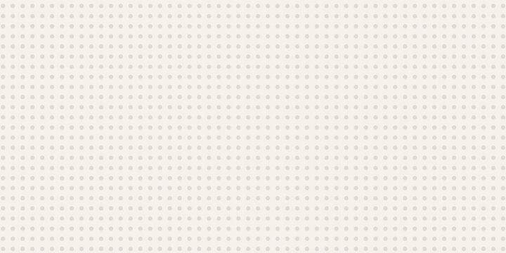 Bullet journal page, simple polka dot grid background. Paper pattern. Halftone texture, retro office. Planer, note small spots.