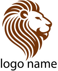 Elegant Lion Head Logo Vector – Bold, Modern Animal Symbol for Premium Branding