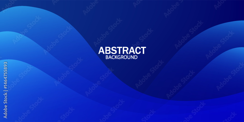 Wall mural abstract blue color background. dynamic shapes composition.vector eps 10