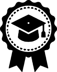 Academic Excellence Graduation Icon